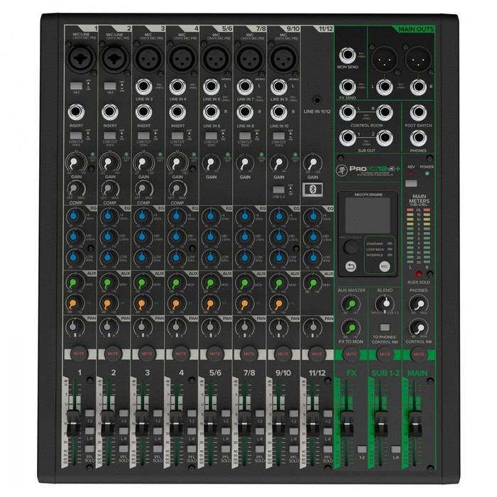 Mackie ProFX12v3 Plus Analog Mixer Top