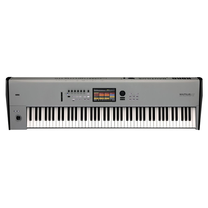 Korg Nautilus 88 AT Gray Workstation Keyboard Top