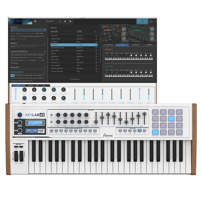 Arturia Keylab 49 MIDI Keyboard With Software
