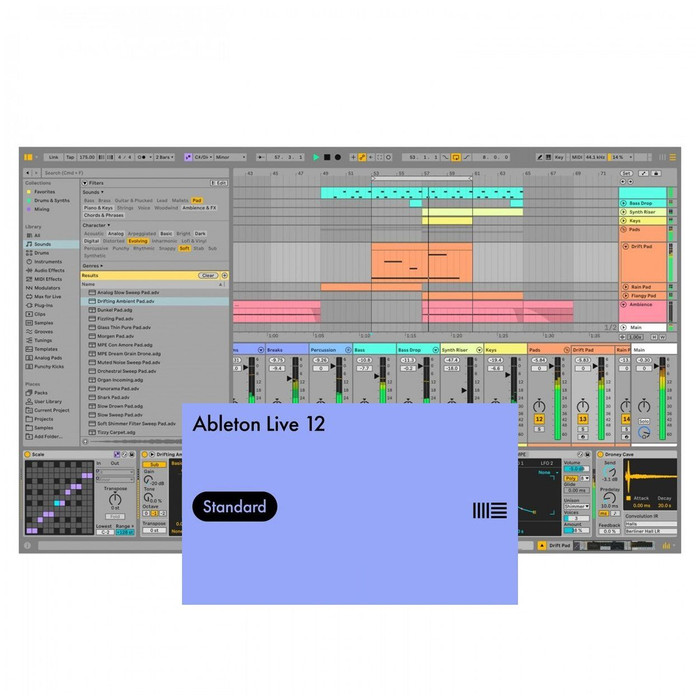 Ableton Live 12 Standard Education (Download) DAW Software MIDI