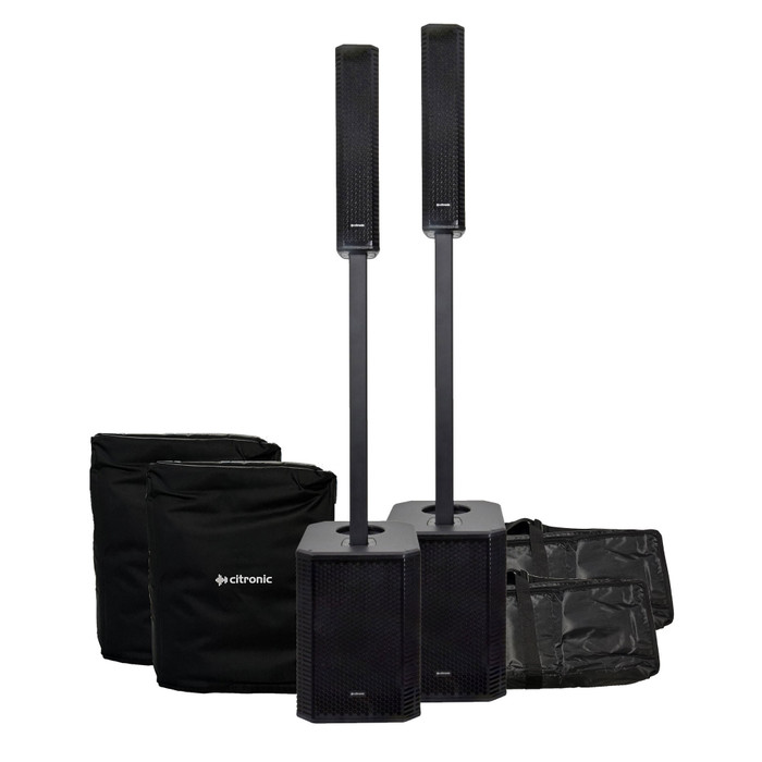 Citronic Neolith MK2 (Pair) with Bags & Covers Main