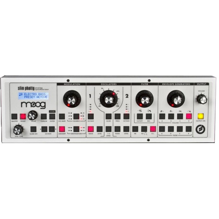 Moog Slim Phatty White