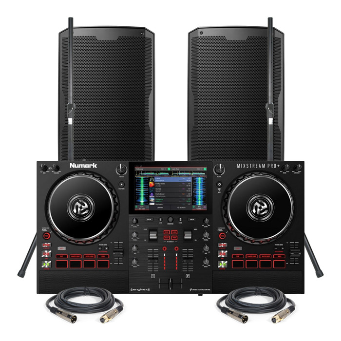 Numark Mixstream Pro Plus Live DJ Package Main