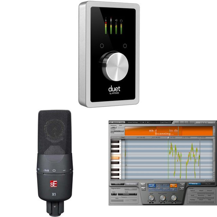 Apogee Duet iOS with sE X1 Mic and Waves Tune LT