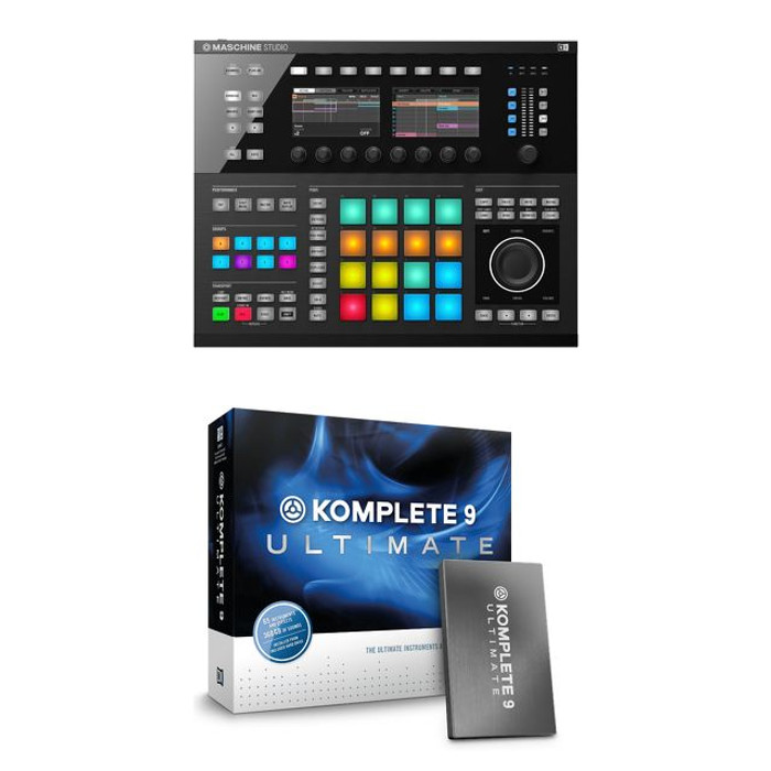 Native Instruments Maschine Studio Black and Komplete 9 Ultimate Bundle