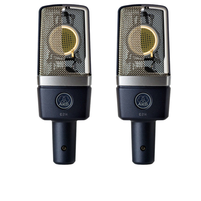 AKG C214 Stereo Matched Pair 1