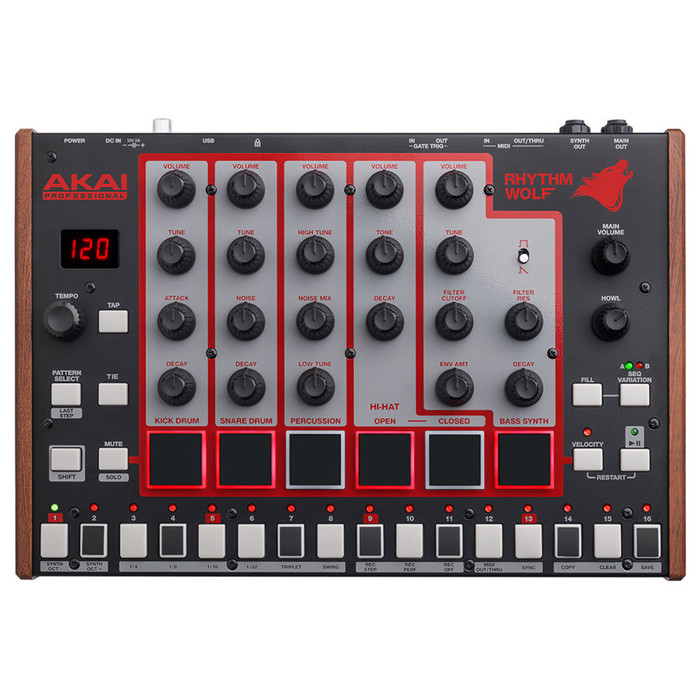 AKAI Rhythm Wolf Front