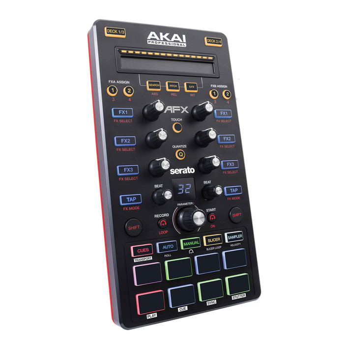 Akai AFX DJ Controller Angle