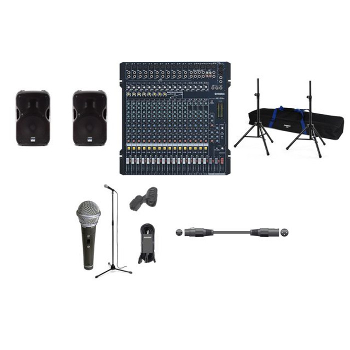 Alto Truesonic TS112A 1200w PA Bundle