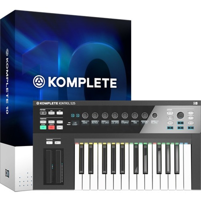 Native Instruments Komplete Kontrol S25 + Komplete 10 Update From K2-9