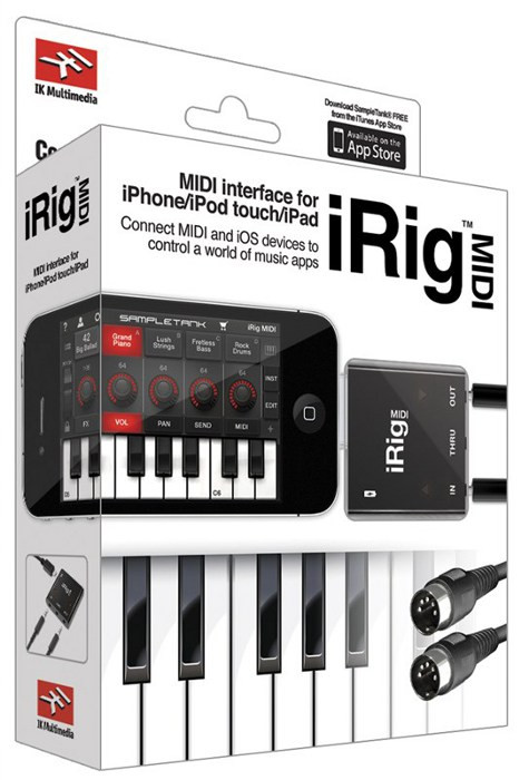 Used IK Multimedia iRig MIDI - iOS MIDI Interface