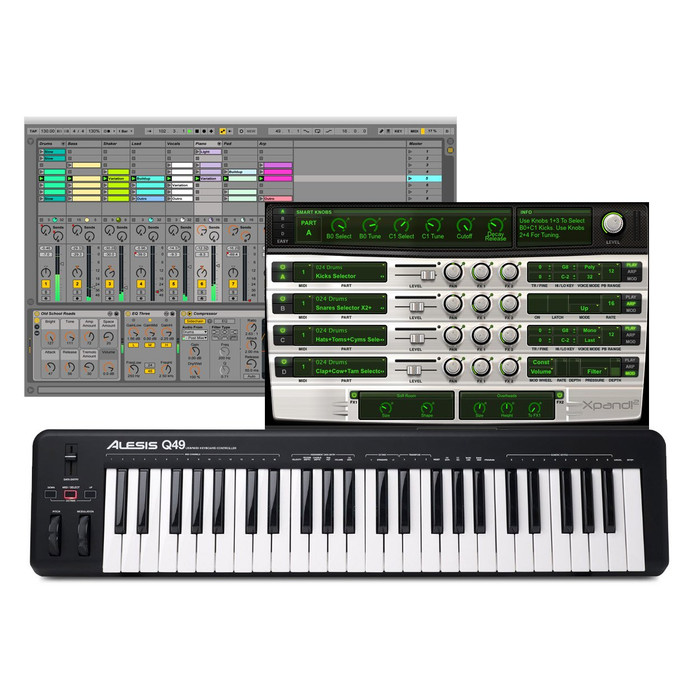 Alesis Q49 MIDI Keyboard With Software