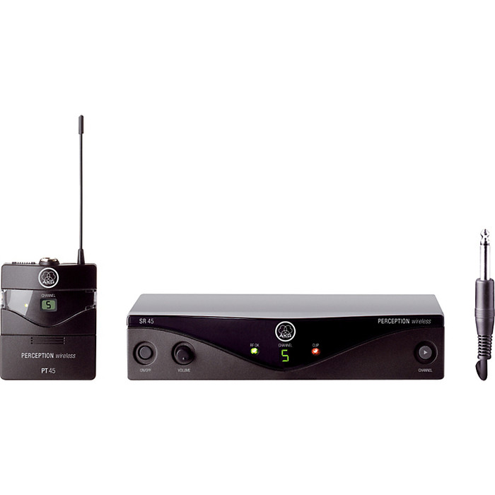 Used AKG Perception Wireless Instrument Set (Band D) (No Box)