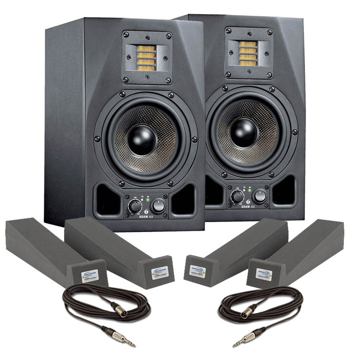Adam A7X (Pair) with Isolation Pads and Cables