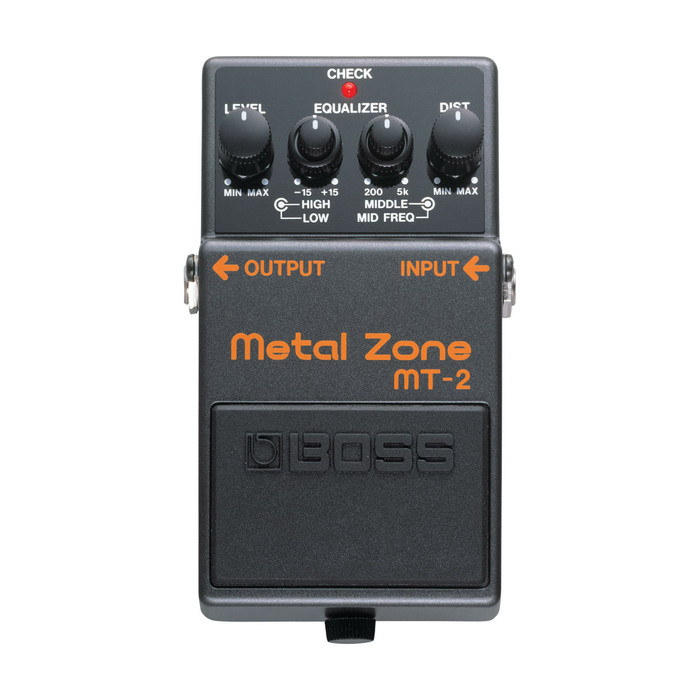 Boss MT-2 Metal Zone Front