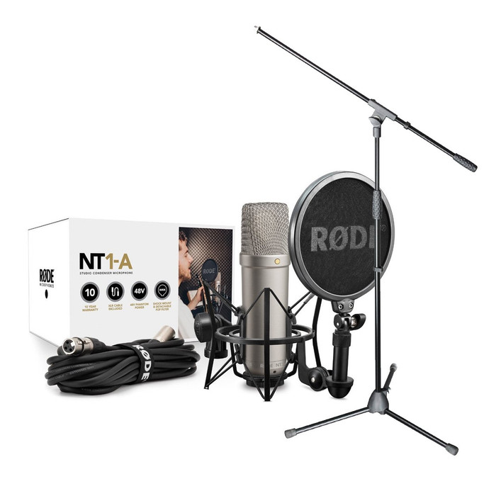 Rode NT1A Vocal Recording Pack with Pro Microphone Stand