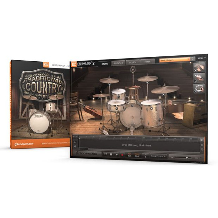 Toontrack EZX - Traditional Country (Boxed) 1