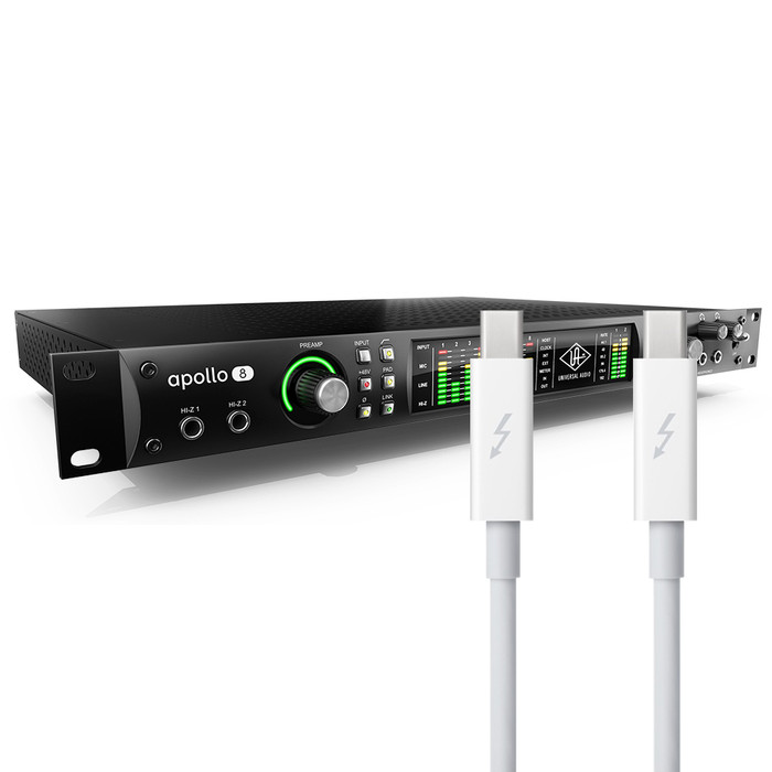 Universal Audio Apollo 8 UAD-2 DUO + Apple Thunderbolt Cable