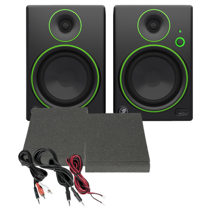 Mackie CR5BT (Pair) With Accessories