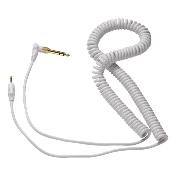 Reloop RHP-10 Curled Cable (White)