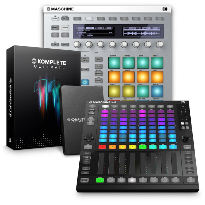 Native Instruments Maschine Mk2 (White) With Maschine Jam & K11 Ultimate