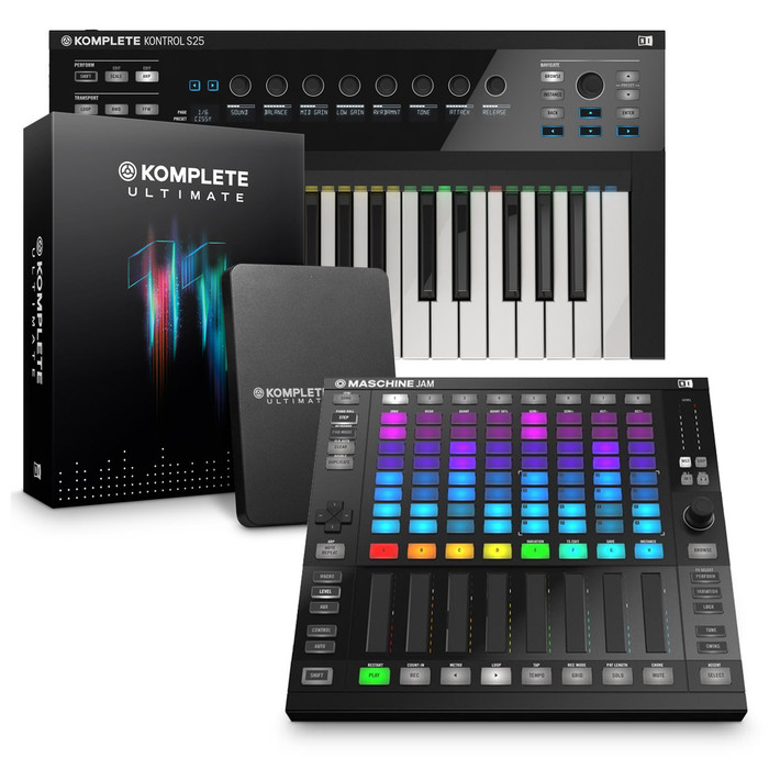 Native Instruments Komplete Kontrol S25 With Maschine Jam & K11 Ultimate