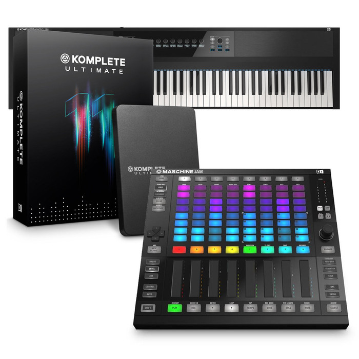 Native Instruments Komplete Kontrol S88 With Maschine Jam & K11 Ultimate