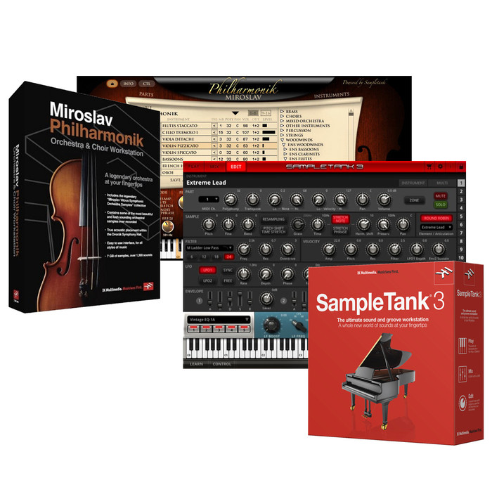 IK Multimedia Miroslav Philharmonik 1 With SampleTank 3