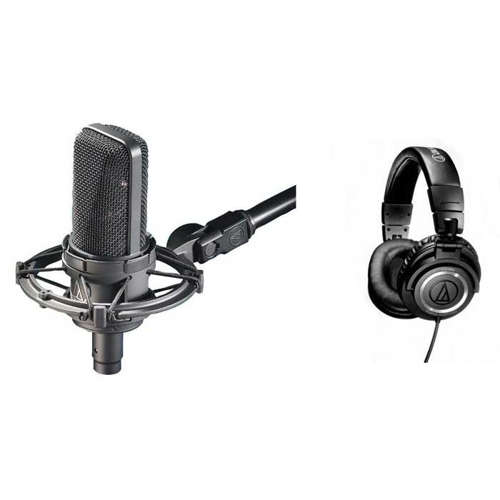 Audio-Technica AT4033 & ATH-M50 Premium Studio Recording Pack