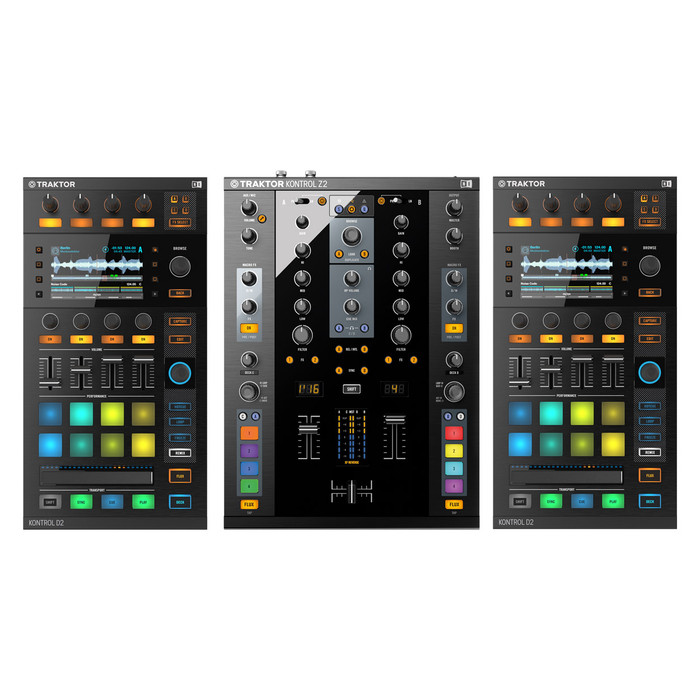 Native Instruments Traktor Kontrol Z2 With 2 x Traktor Kontrol D2