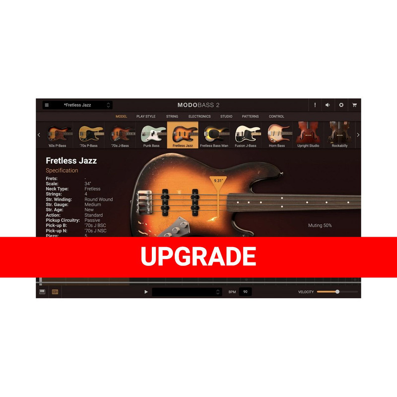 IK Multimedia MODO BASS 2 Upgrade (Download)
