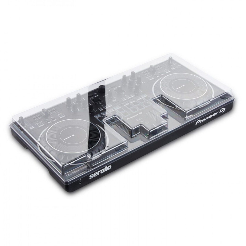Decksaver Pioneer DJ DDJ-REV1 Cover (Light Edition) Angle