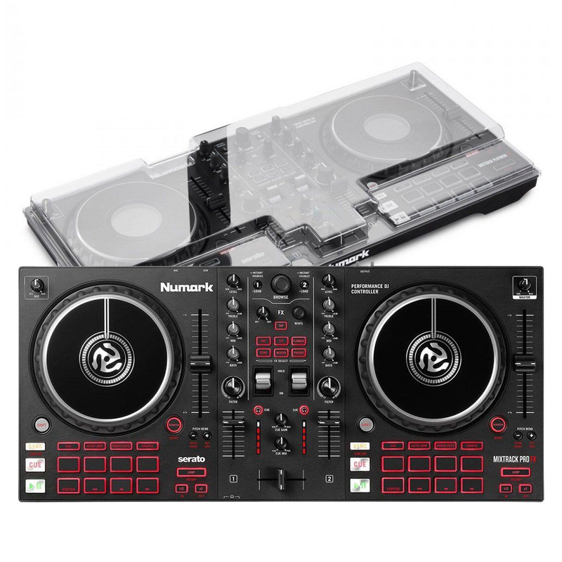 Numark Mixtrack Pro FX with Decksaver Cover