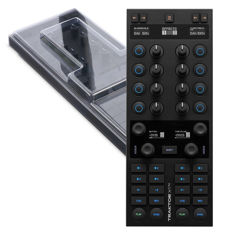 Native Instruments Traktor X1 MK3 with Decksaver Cover