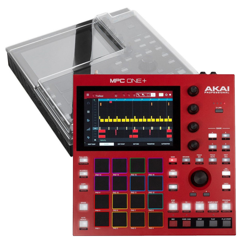 Akai Professional MPC One + with Decksaver Cover