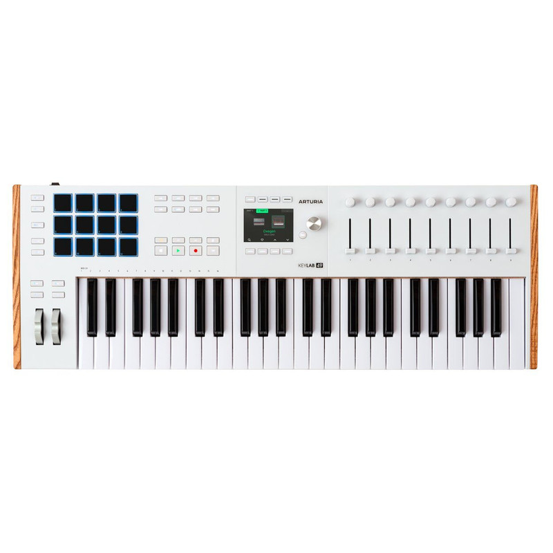 Arturia Keylab MK3 49 (White) MIDI Keyboard Top