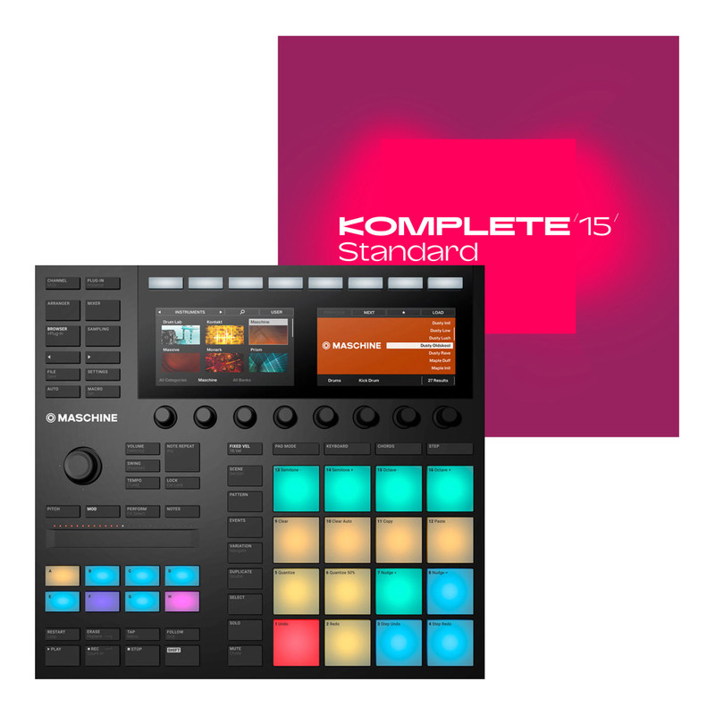 Native Instruments Maschine MK3 With Komplete 15 Standard Main