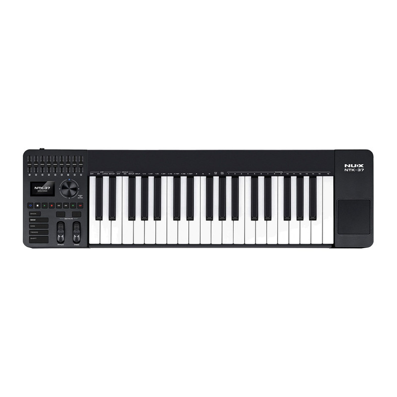 Nux NTK-37 MIDI Keyboard Controller Top
