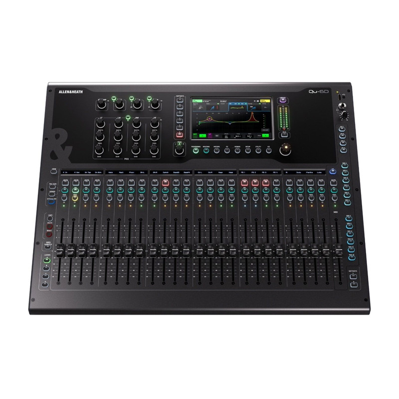 Allen & Heath QU-6D Dante Digital Mixer Top