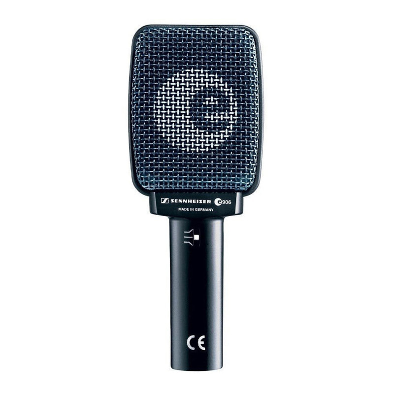 Sennheiser E 906 Super Cardioid Dynamic Instrument Microphone Back