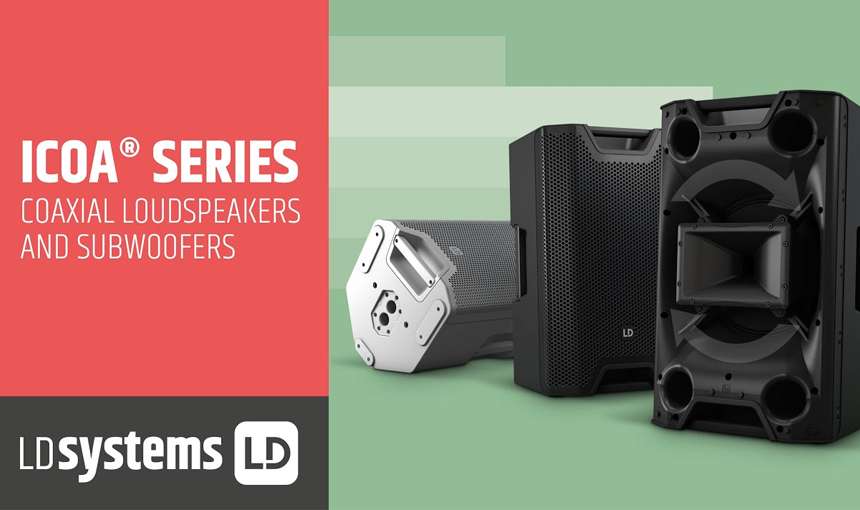 LD Systems ICOA Coaxial PA Speakers