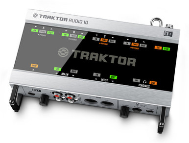 Native Instruments Traktor Audio 10 - USB DJ Audio Interface 