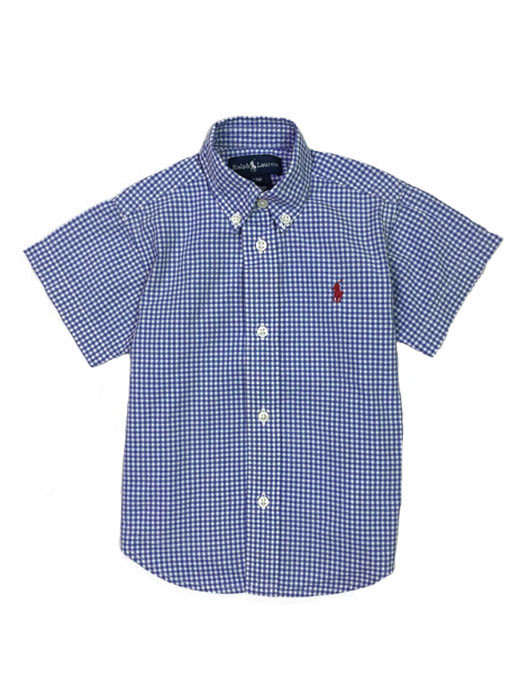Ralph Lauren Baby Boys' Gingham Shirt Berri Kids Resale Boutique