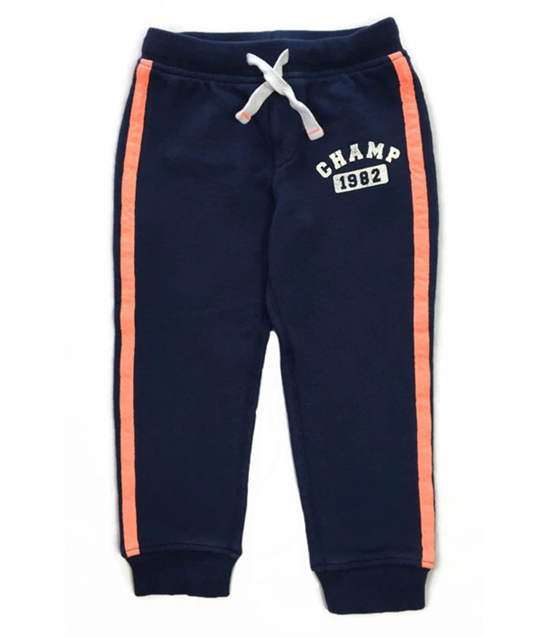 navy blue toddler joggers