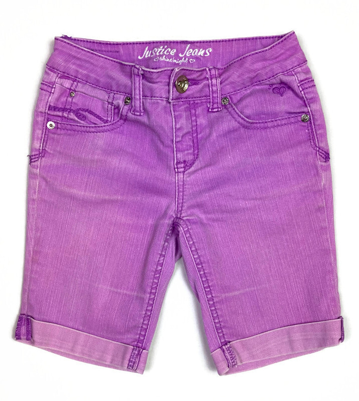 Société Anonyme Bomb Coulotte denim shorts - Purple