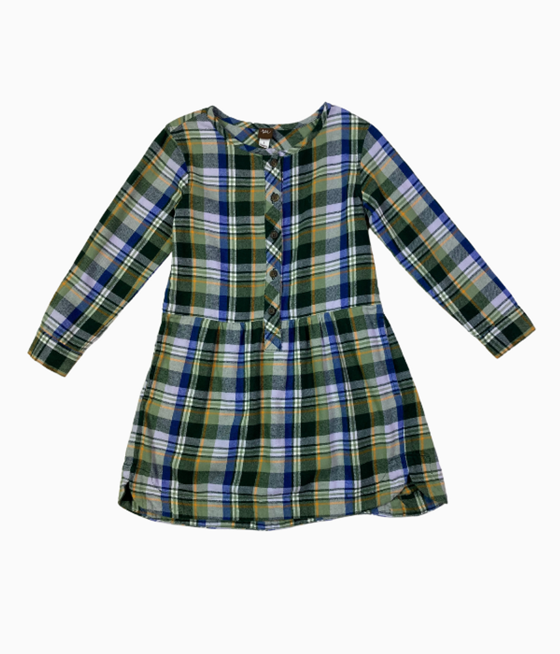 Girls' Designer Pattern Shirt Dresses