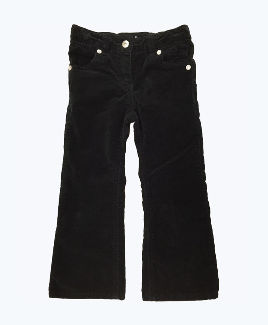 black velour jeans