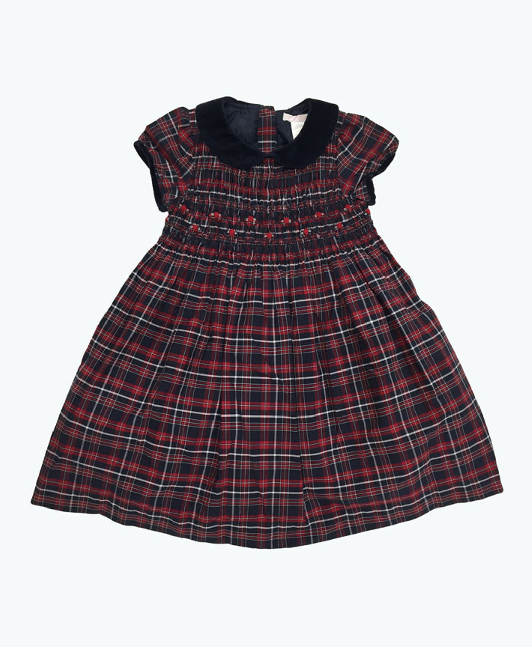 Janie And Jack Girls Smocked Holiday Dresses Berri Kids Resale