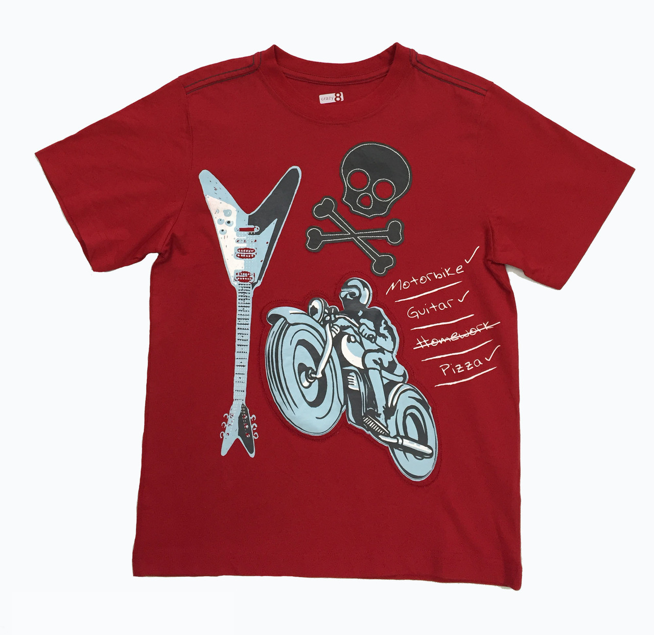 Crazy 8 Boys Motobike Graphic Shirt Berri Kids Resale Boutique