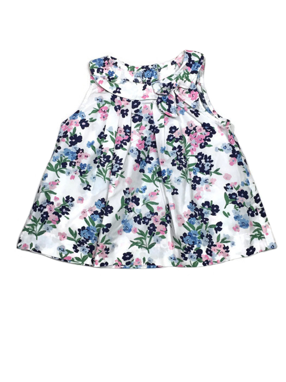 Janie And Jack Baby Girls Floral Top Berri Kids Resale Boutique